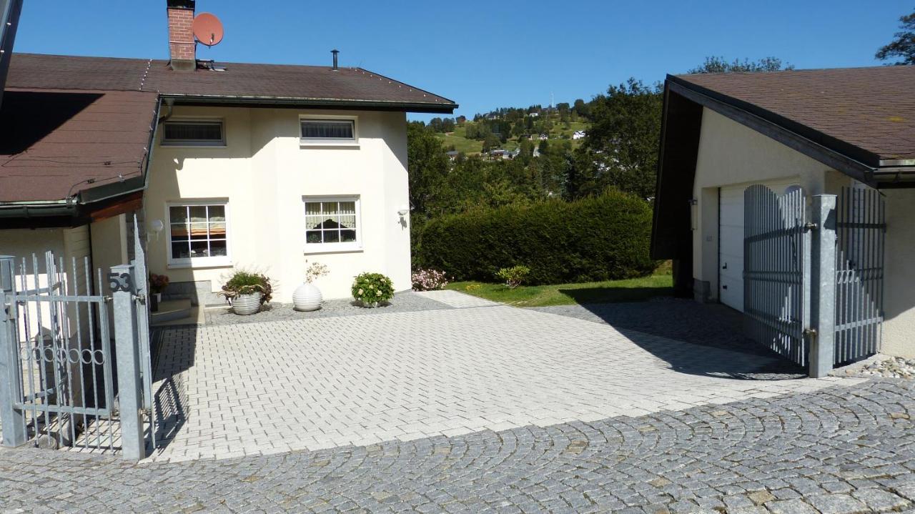 Ferienwohnung Domizil Aschbergblick Klingenthal Exterior foto