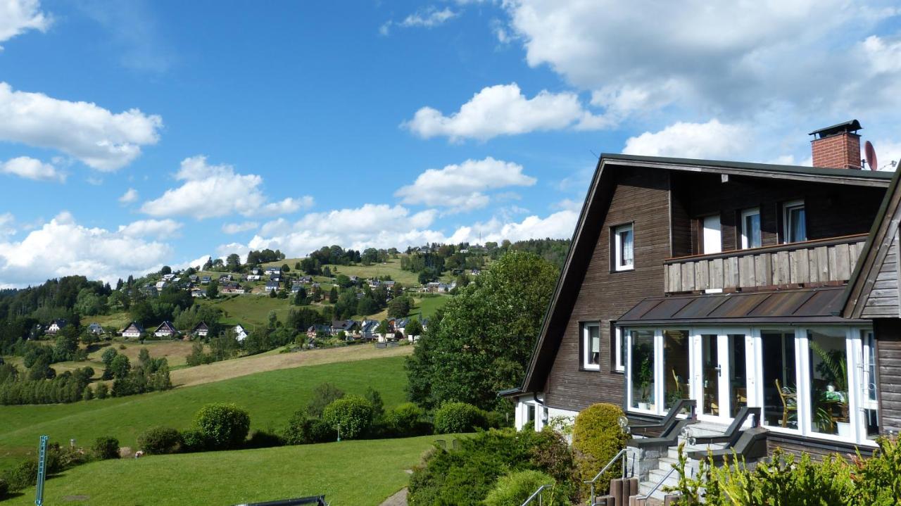 Ferienwohnung Domizil Aschbergblick Klingenthal Exterior foto