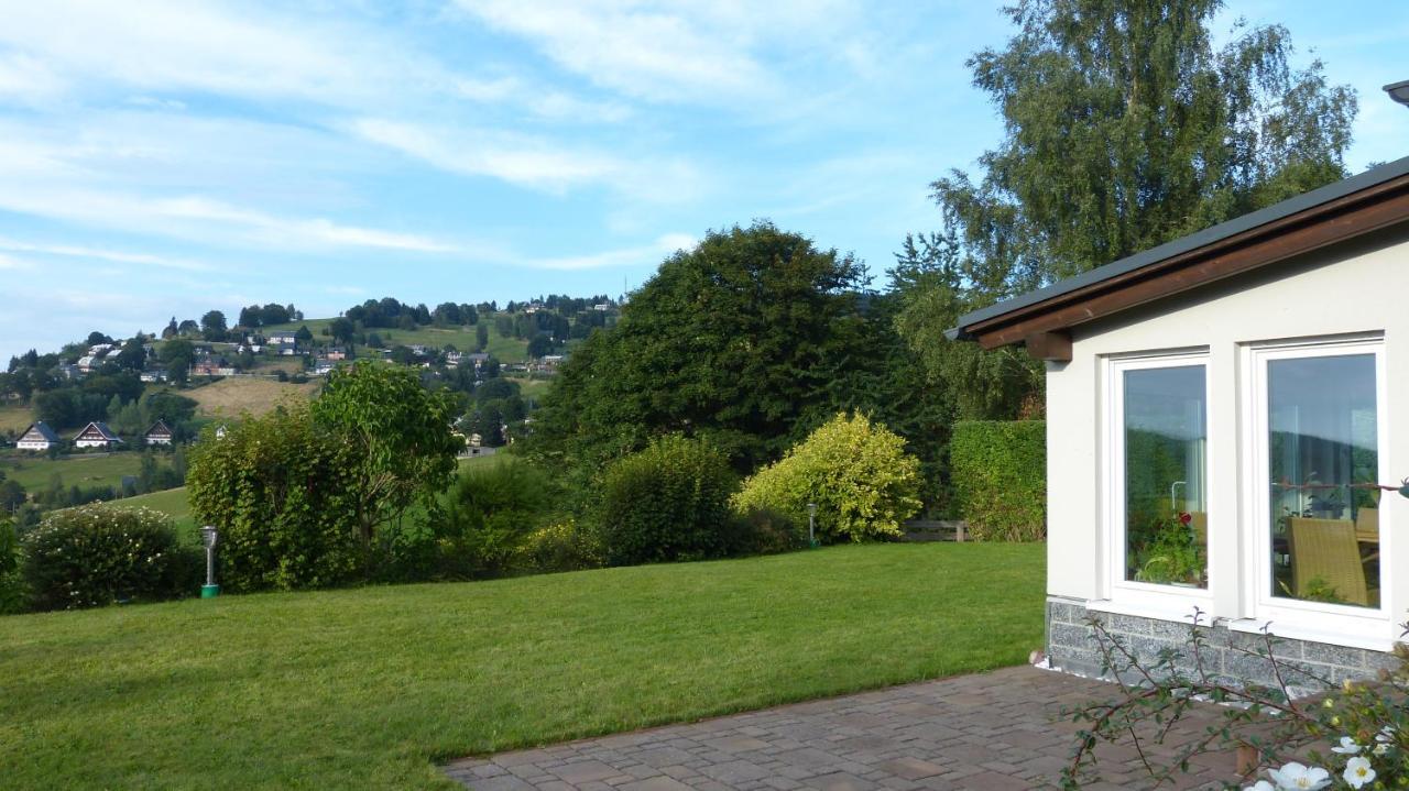 Ferienwohnung Domizil Aschbergblick Klingenthal Exterior foto